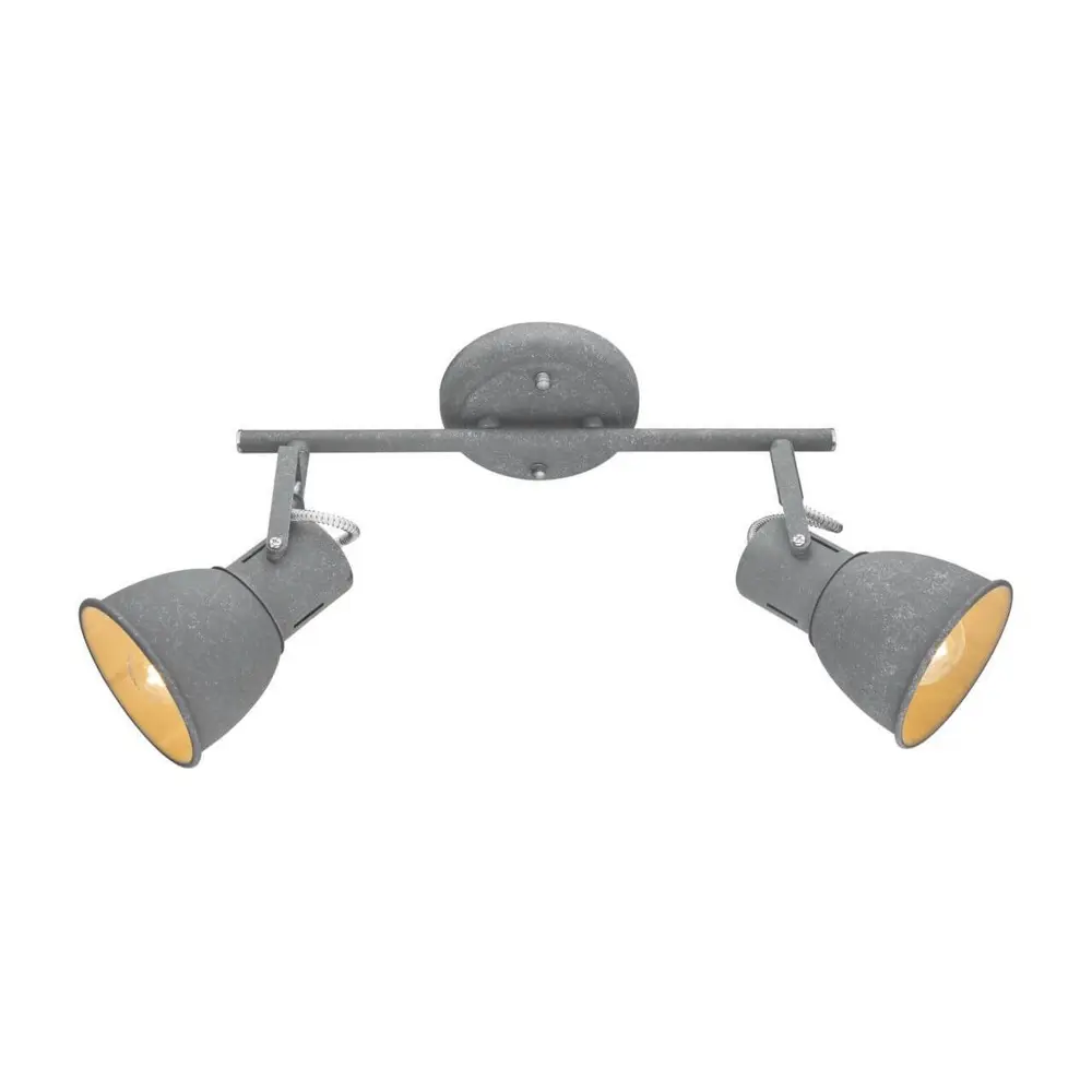 Фото Спот поворотный Arte Lamp Jovi A1677PL-2GY 2 лампы цвет серый Фото Спот поворотный Arte Lamp Jovi A1677PL-2GY 2 лампы цвет серый