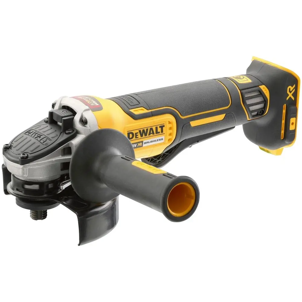 Фото 2 Угловая шлифовальная машина аккумуляторная бесщеточная Dewalt DCG406NT, 18 В Li-Ion 125 мм, без АКБ и ЗУ Фото 2 Угловая шлифовальная машина аккумуляторная бесщеточная Dewalt DCG406NT, 18 В Li-Ion 125 мм, без АКБ и ЗУ