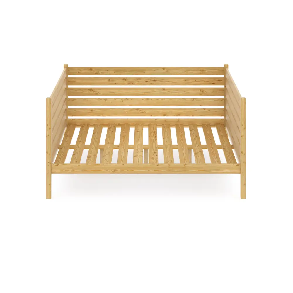 Фото 2 Кровать Solarius Tahta-spin120-200lak 130 x 101 x 210 см сосна цвет бежевый