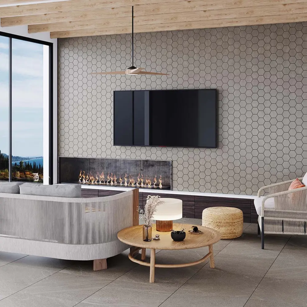 Фото 2 Керамогранит Estima Gabbro GB02 80x80 см 1.28 м² неполированный цвет серый, цена за упаковку Фото 2 Керамогранит Estima Gabbro GB02 80x80 см 1.28 м² неполированный цвет серый, цена за упаковку