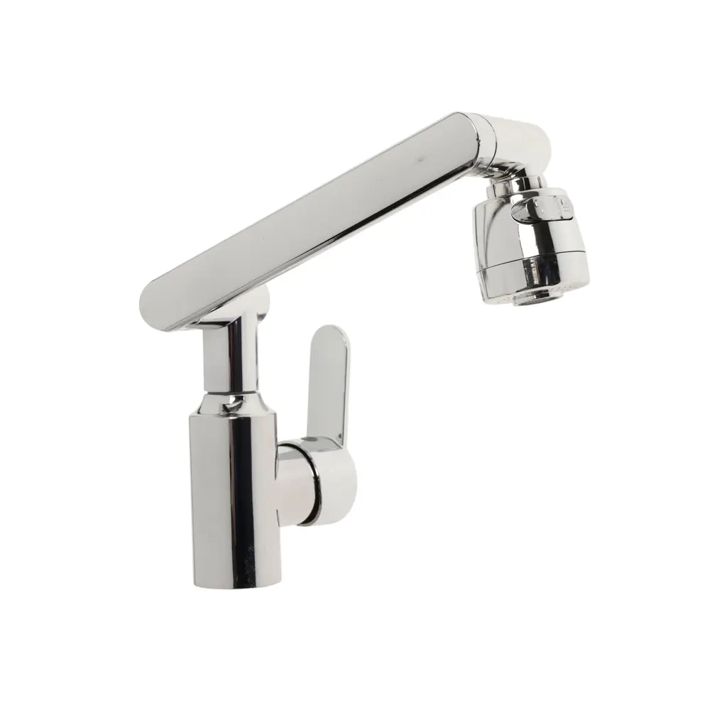 Фото 3 Смеситель для кухни Zein 9932014 поворотный излив 25 см цвет хром