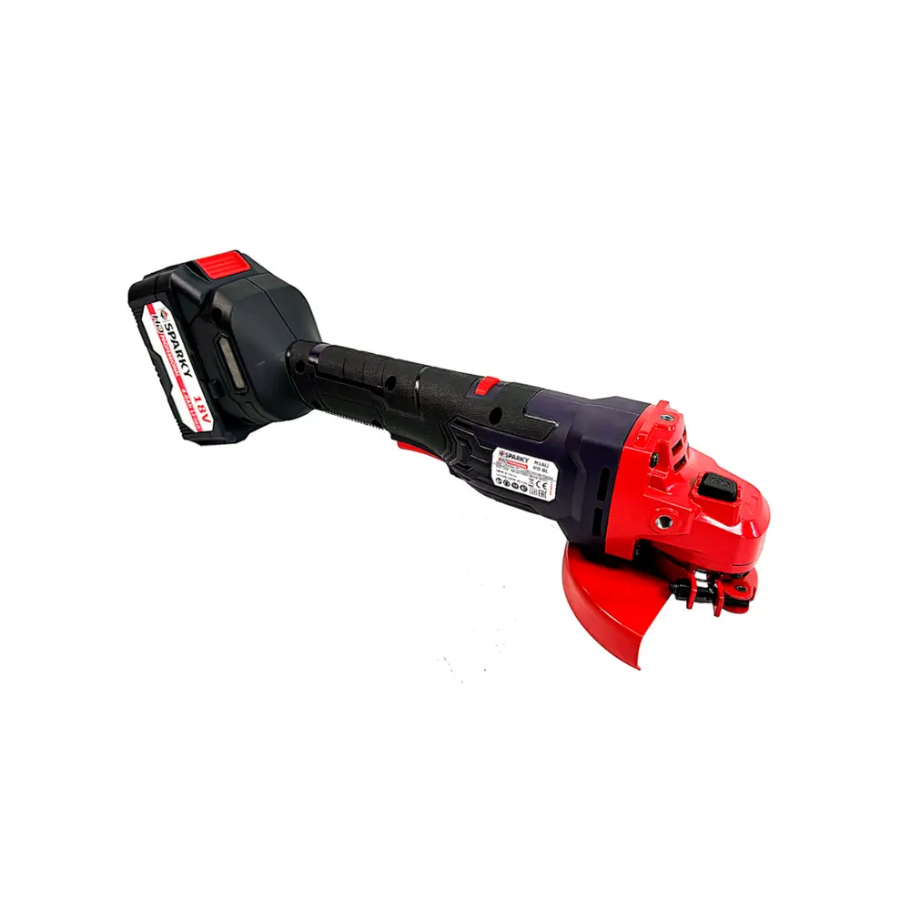 Фото 3 УШМ аккумуляторная бесщеточная Sparky M 18Li HD BL 14000199189, 18 В Li-Ion 1x4 Ач, 125 мм Фото 3 УШМ аккумуляторная бесщеточная Sparky M 18Li HD BL 14000199189, 18 В Li-Ion 1x4 Ач, 125 мм