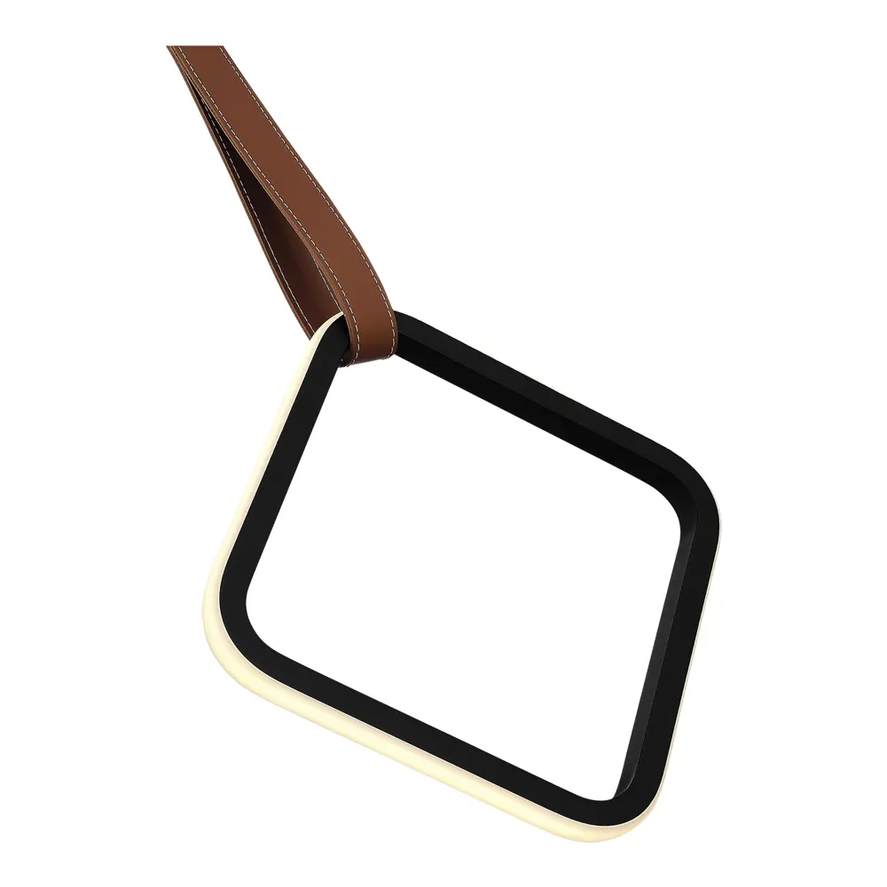 Фото Люстра подвесная светодиодная St luce Shape Sl6131.423.12 4 м² теплый белый (желтый) свет цвет черный Фото Люстра подвесная светодиодная St luce Shape Sl6131.423.12 4 м² теплый белый (желтый) свет цвет черный
