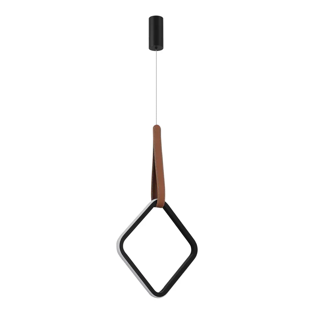 Фото 2 Люстра подвесная светодиодная St luce Shape Sl6131.423.12 4 м² теплый белый (желтый) свет цвет черный Фото 2 Люстра подвесная светодиодная St luce Shape Sl6131.423.12 4 м² теплый белый (желтый) свет цвет черный
