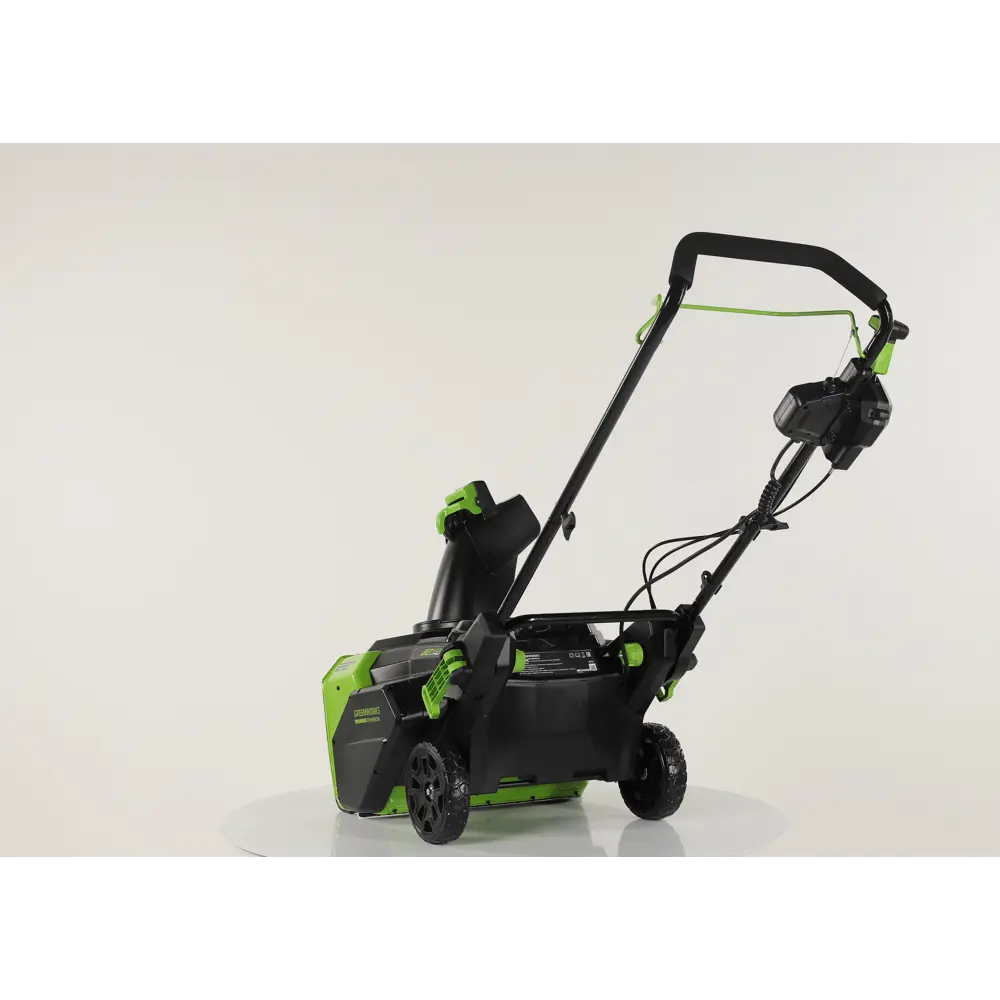 Фото 3 Снегоуборщик аккумуляторный бесщёточный Greenworks 2602507 56 см 82 В АКБ и ЗУ не в комплекте Фото 3 Снегоуборщик аккумуляторный бесщёточный Greenworks 2602507 56 см 82 В АКБ и ЗУ не в комплекте