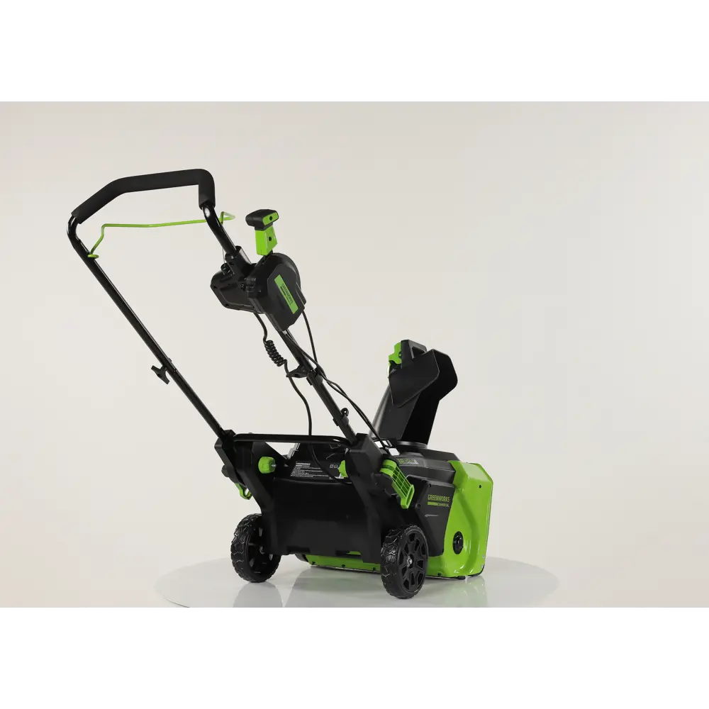 Фото 5 Снегоуборщик аккумуляторный бесщёточный Greenworks 2602507 56 см 82 В АКБ и ЗУ не в комплекте Фото 5 Снегоуборщик аккумуляторный бесщёточный Greenworks 2602507 56 см 82 В АКБ и ЗУ не в комплекте