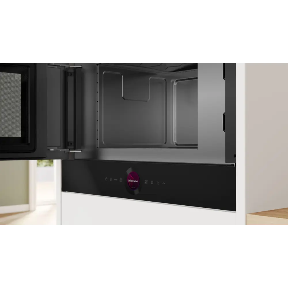 Фото 3 Встраиваемая микроволновая печь Bosch BFL9221B1 21 л 59.4x38.2x31.8 см цвет черный Фото 3 Встраиваемая микроволновая печь Bosch BFL9221B1 21 л 59.4x38.2x31.8 см цвет черный
