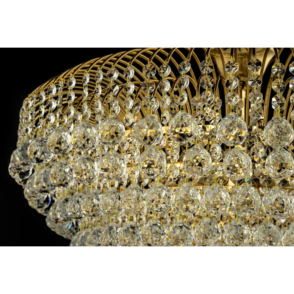 Фото 4 Люстра на штанге Arti lampadari Empoli gold Al_empoli_e_1.2.60.100_g 10 ламп 22.2 м² цвет прозрачный/золотой Фото 4 Люстра на штанге Arti lampadari Empoli gold Al_empoli_e_1.2.60.100_g 10 ламп 22.2 м² цвет прозрачный/золотой