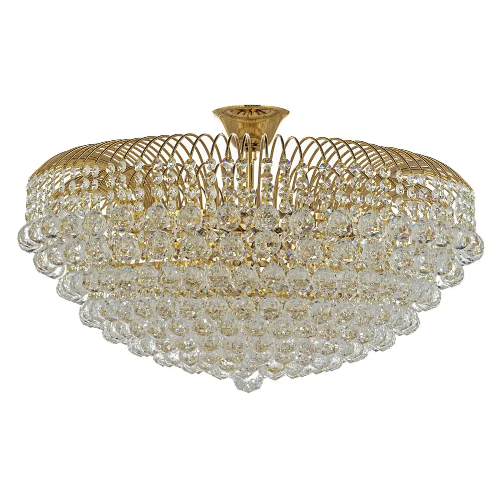 Фото Люстра на штанге Arti lampadari Empoli gold Al_empoli_e_1.2.60.100_g 10 ламп 22.2 м² цвет прозрачный/золотой Фото Люстра на штанге Arti lampadari Empoli gold Al_empoli_e_1.2.60.100_g 10 ламп 22.2 м² цвет прозрачный/золотой