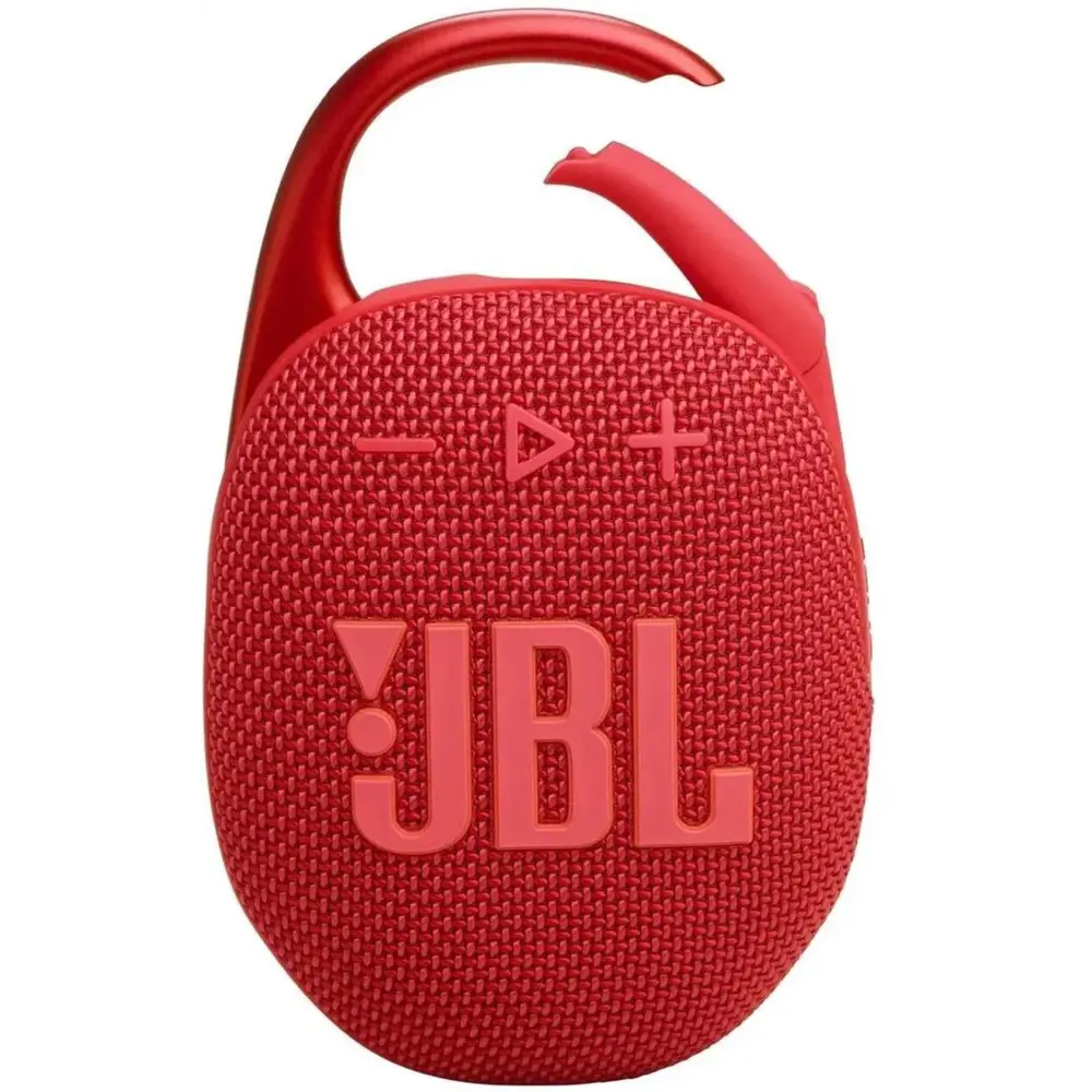 Фото Колонка портативная JBL Clip 5 цвет красный Фото Колонка портативная JBL Clip 5 цвет красный