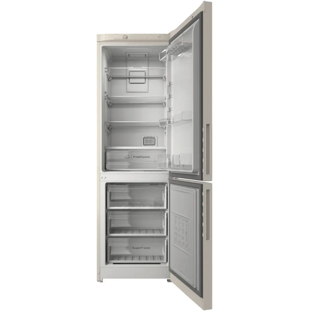 Фото 5 Отдельностоящий холодильник Indesit ITR 4180 E 60x185 см цвет бежевый Фото 5 Отдельностоящий холодильник Indesit ITR 4180 E 60x185 см цвет бежевый