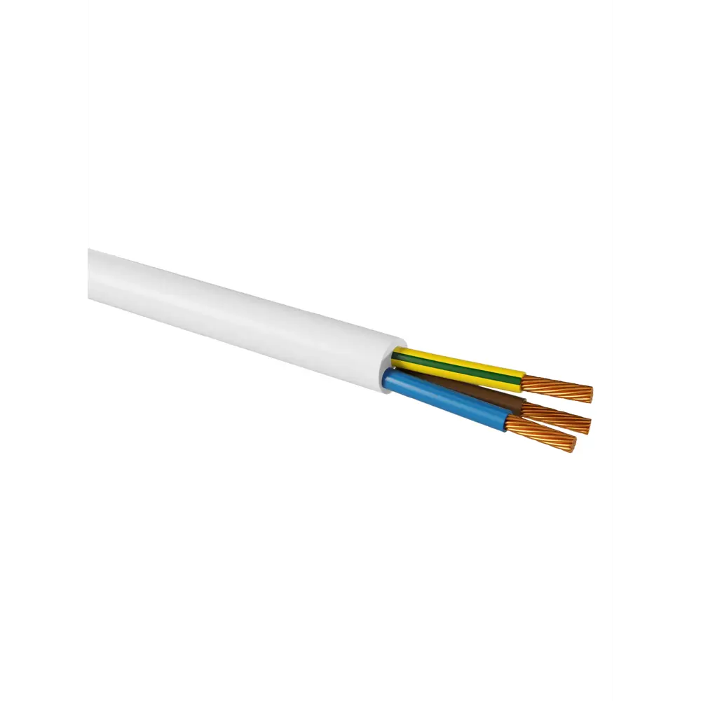 Фото 2 Провод Tdm electric ПРКС 3x2.5(N) 100 м на катушке цвет белый Фото 2 Провод Tdm electric ПРКС 3x2.5(N) 100 м на катушке цвет белый