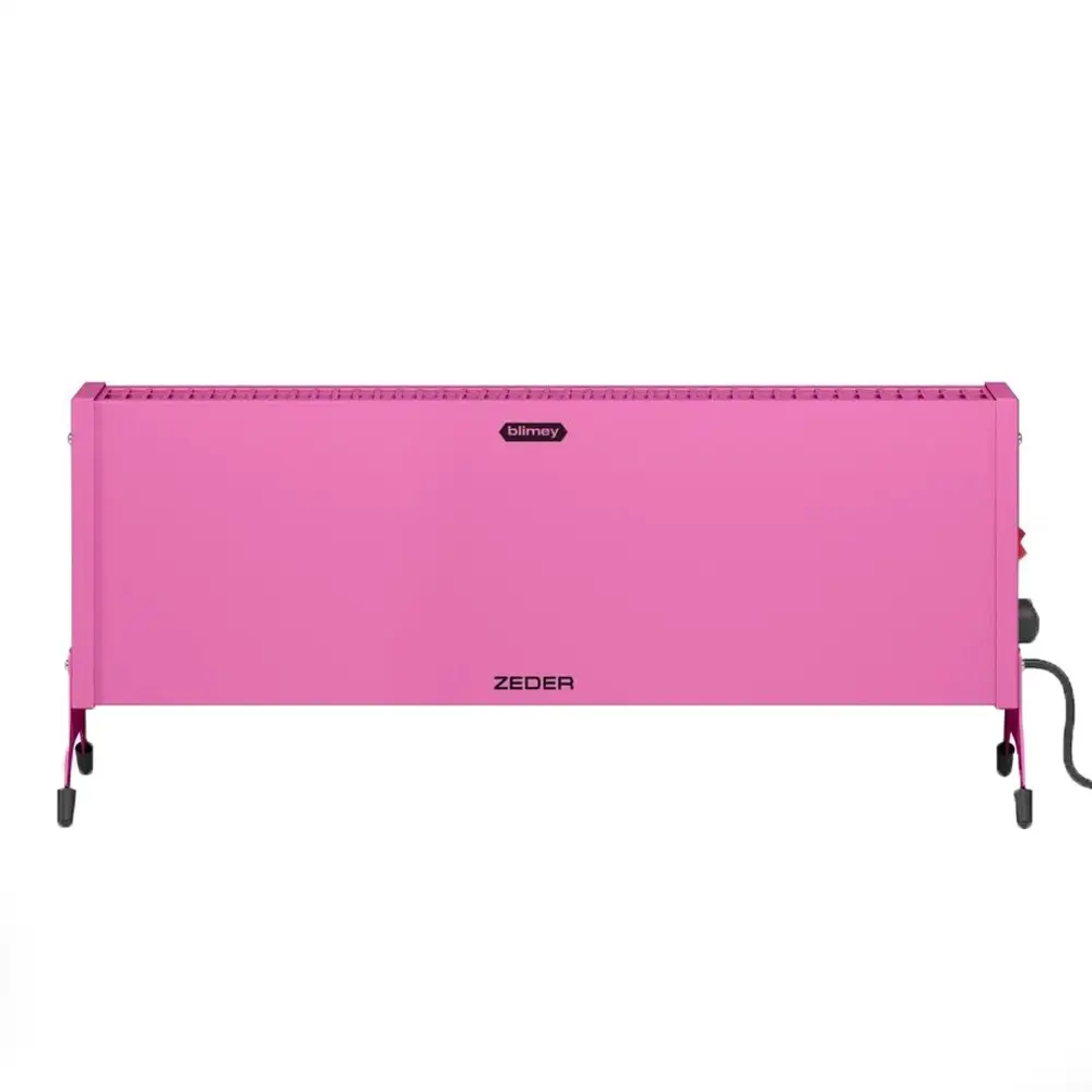 Фото 2 Конвектор электрический Zeder 15MX-12 Pink с механическим термостатом 1500 Вт Фото 2 Конвектор электрический Zeder 15MX-12 Pink с механическим термостатом 1500 Вт
