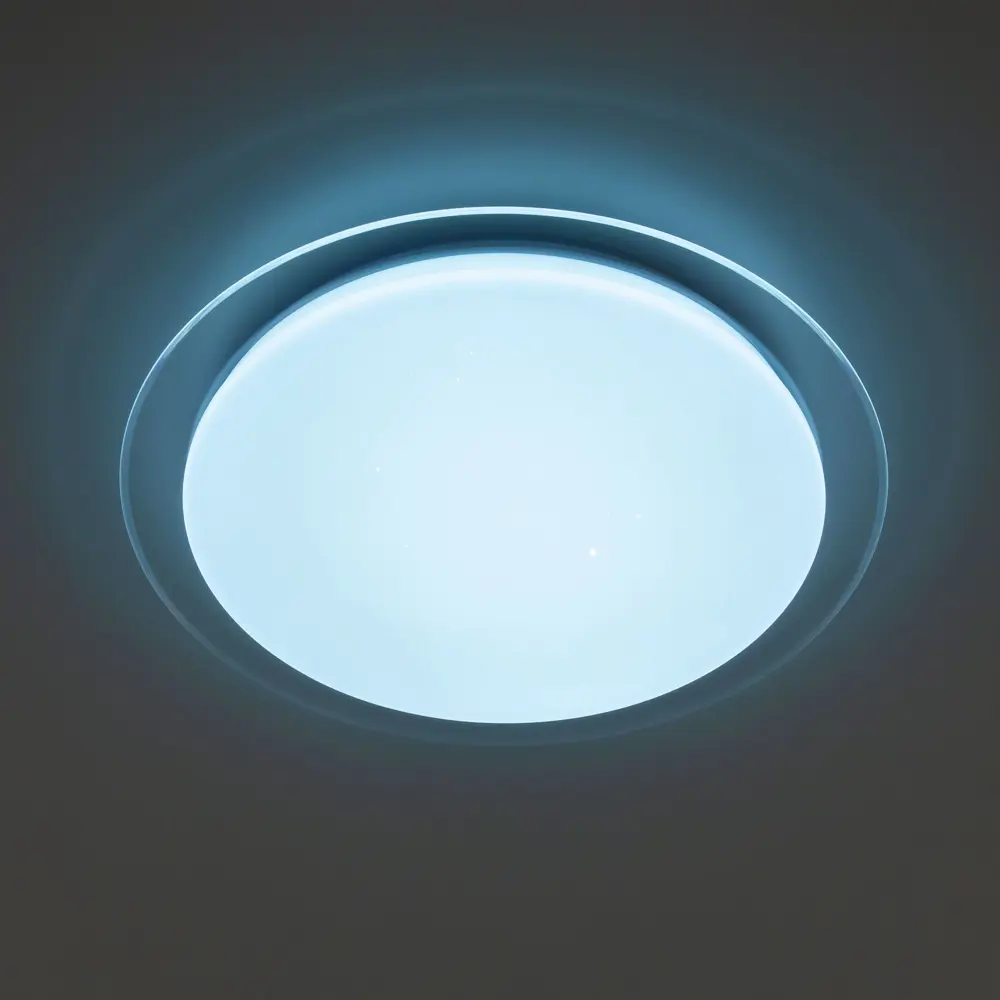 Фото 3 Люстра потолочная светодиодная Citilux спутник cl734480g RGB с пультом управления 16 м² регулируемый цвет света RGB цвет белый Фото 3 Люстра потолочная светодиодная Citilux спутник cl734480g RGB с пультом управления 16 м² регулируемый цвет света RGB цвет белый