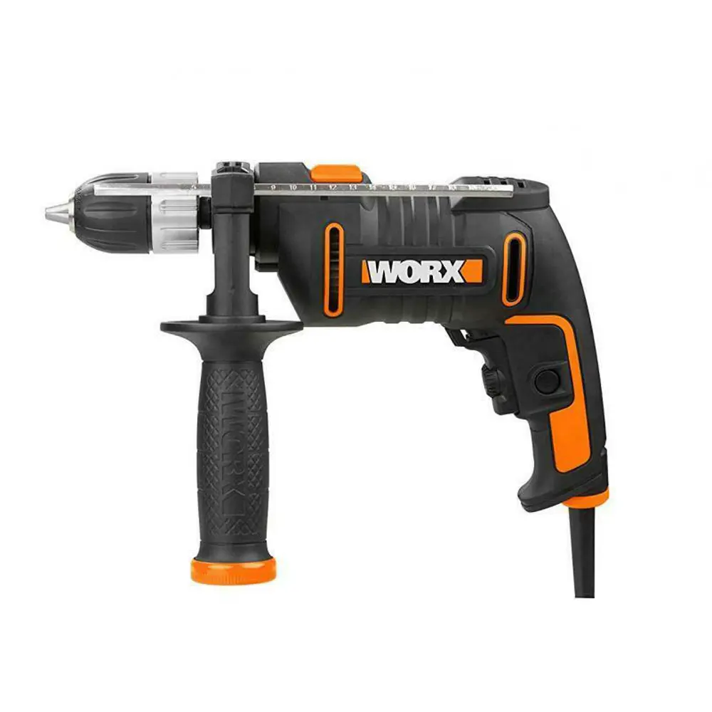 Фото Дрель-шуруповерт сетевая ударная Worx WX317.2, 600 Вт Фото Дрель-шуруповерт сетевая ударная Worx WX317.2, 600 Вт