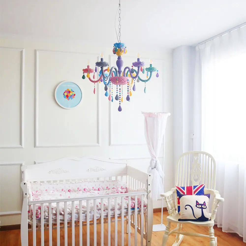 Фото 2 Люстра подвесная Imperiumloft Rainbow d80 101982-26 8 лампа 16 м² цвет разноцветный Фото 2 Люстра подвесная Imperiumloft Rainbow d80 101982-26 8 лампа 16 м² цвет разноцветный
