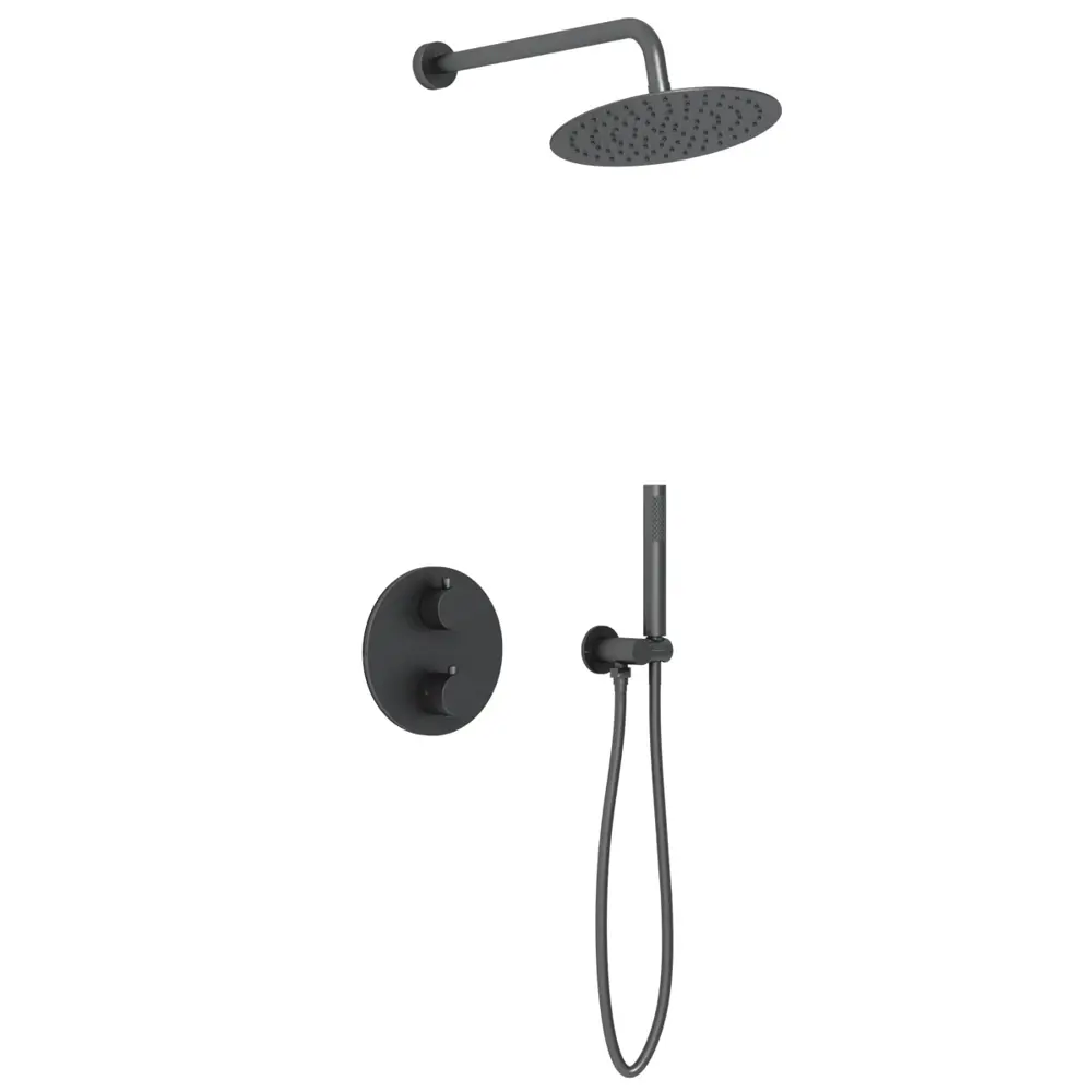 Фото 3 Душевой уголок Vincea city VSFW-101TMB VSS-5CT900CLB прямоугольный 90x90см черный профиль эффект стекла прозрачный Фото 3 Душевой уголок Vincea city VSFW-101TMB VSS-5CT900CLB прямоугольный 90x90см черный профиль эффект стекла прозрачный