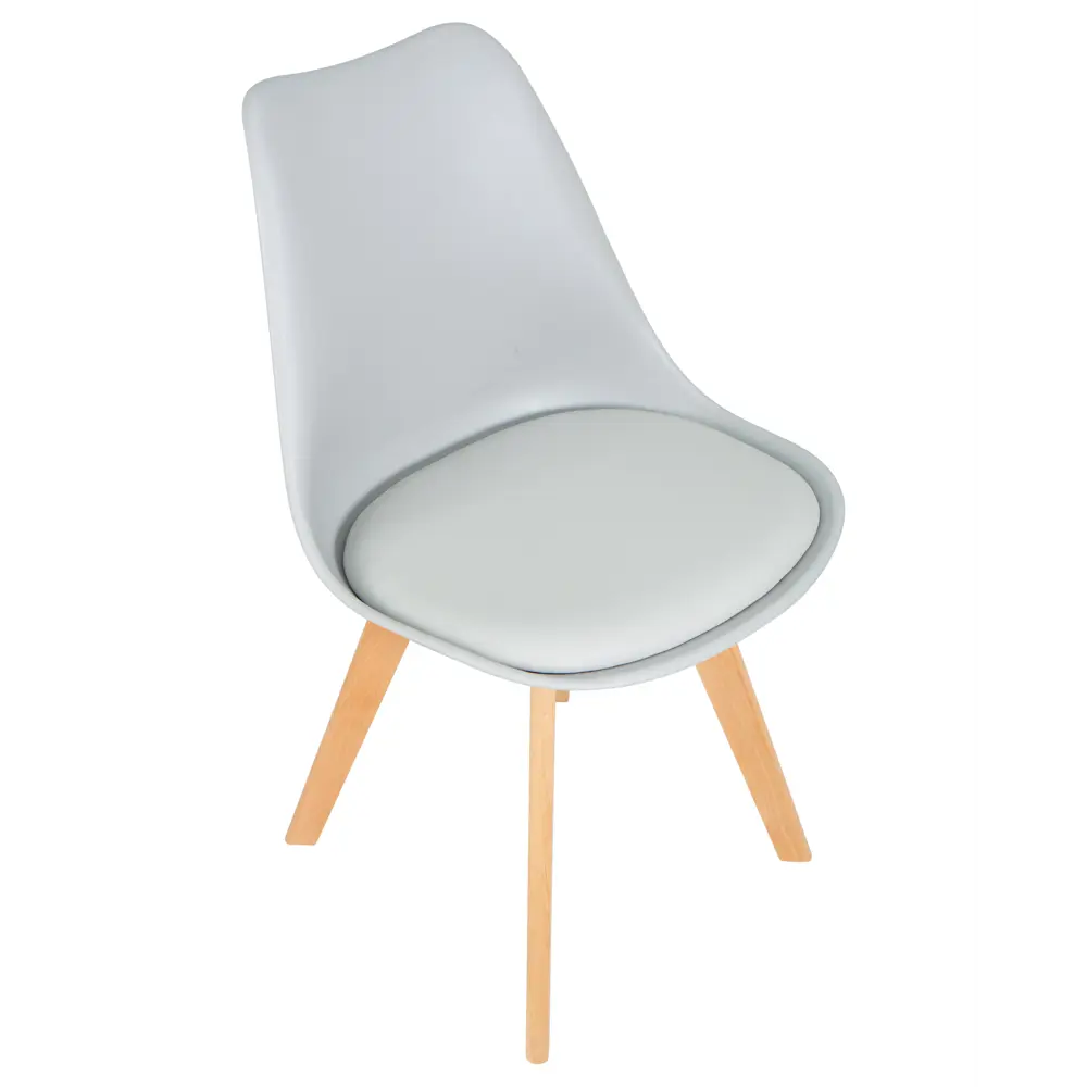 Фото 7 Комплект кухонных стульев 4 шт Dobrin Jerry soft lmzl-pp635 49x49x54 см пластик цвет светло-серый Фото 7 Комплект кухонных стульев 4 шт Dobrin Jerry soft lmzl-pp635 49x49x54 см пластик цвет светло-серый