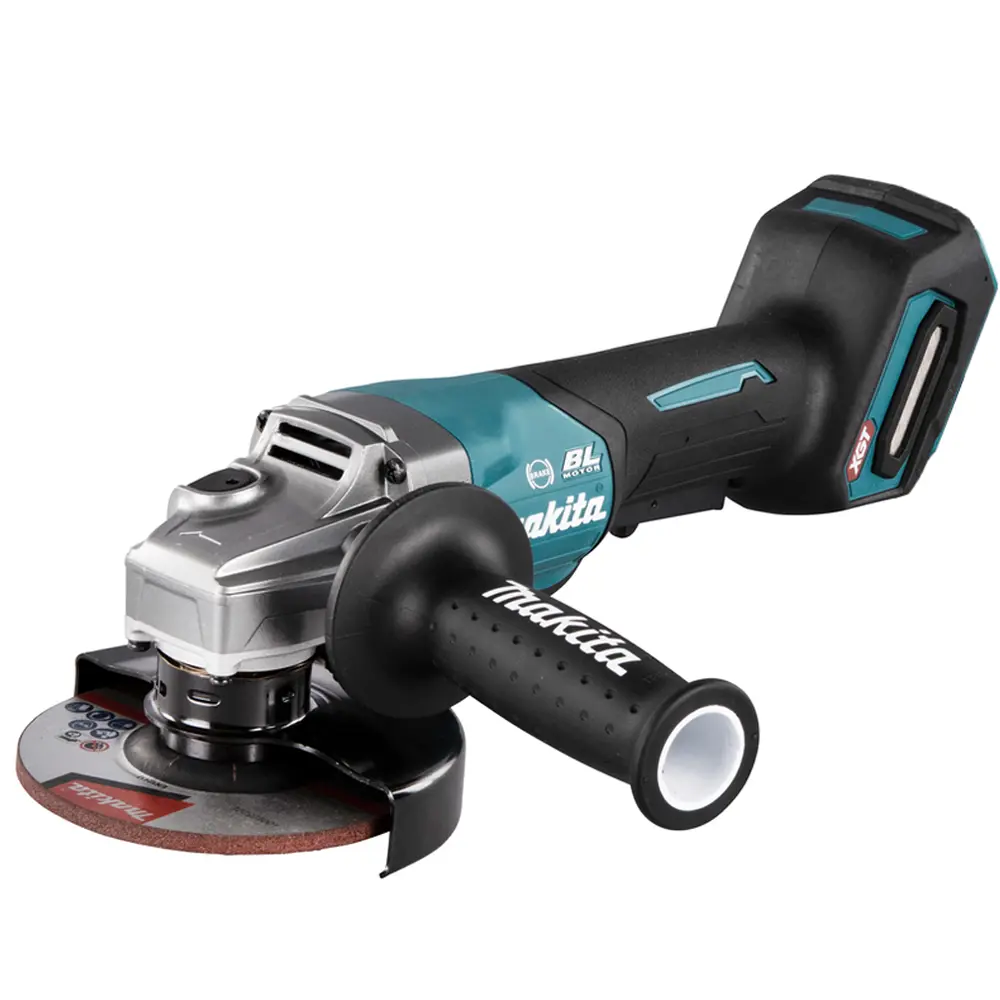 Фото УШМ аккумуляторная бесщеточная Makita GA013GZ, 40 В Li-Ion, 125 мм, без АКБ и ЗУ Фото УШМ аккумуляторная бесщеточная Makita GA013GZ, 40 В Li-Ion, 125 мм, без АКБ и ЗУ