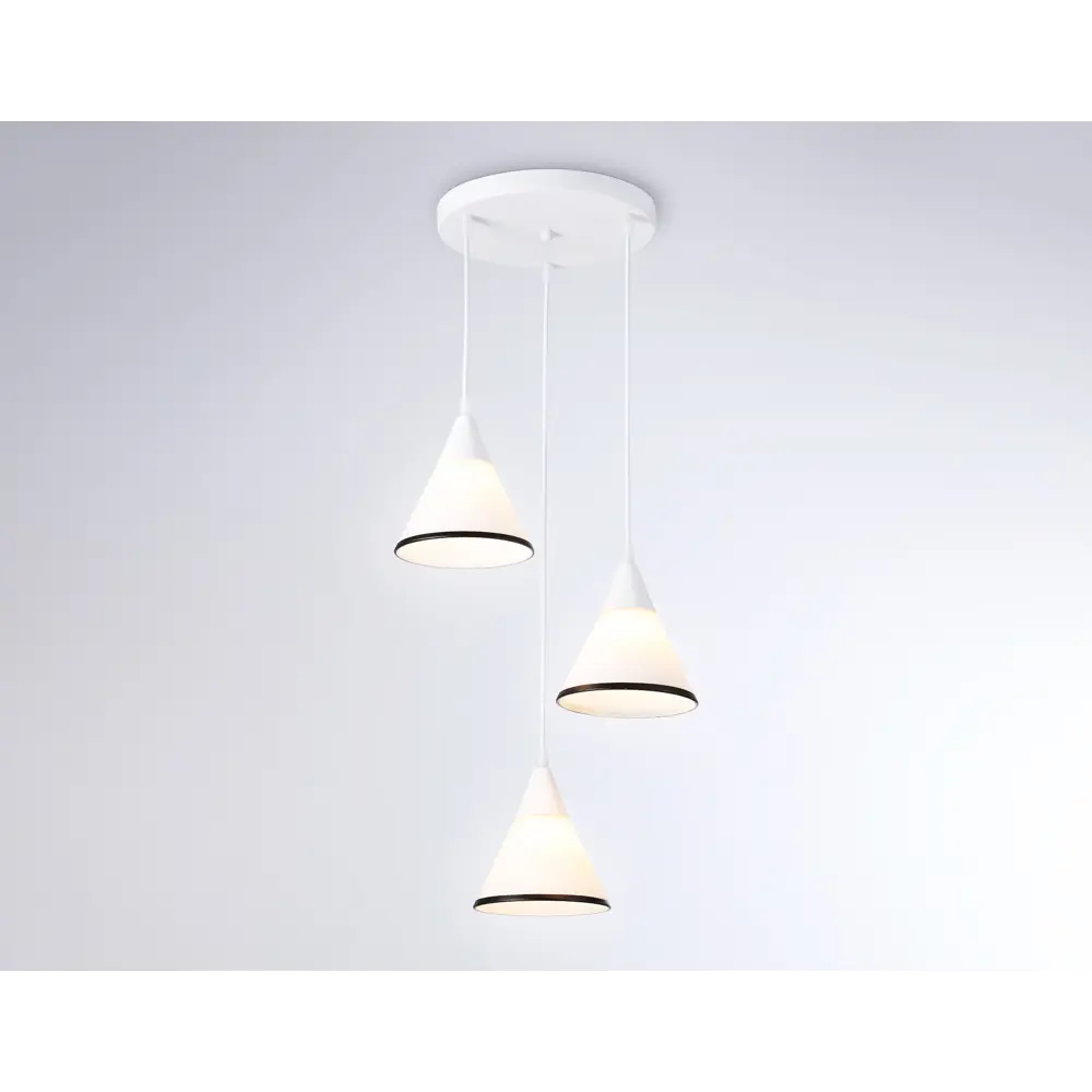 Фото 6 Светильник подвесной светодиодная Ambrella light Tr3167 8 м² нейтральный белый свет цвет белый Фото 6 Светильник подвесной светодиодная Ambrella light Tr3167 8 м² нейтральный белый свет цвет белый