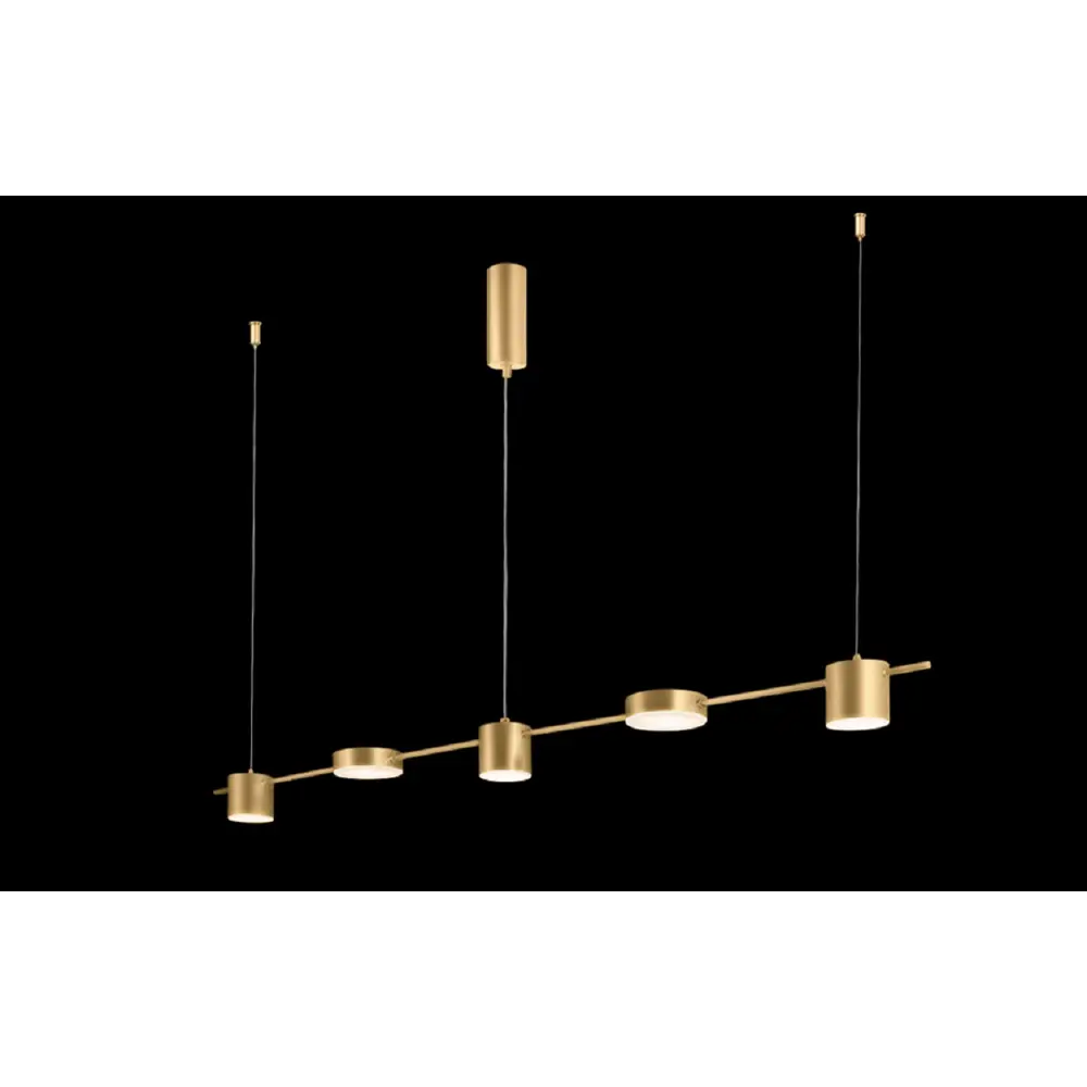 Фото 3 Светильник подвесной светодиодный Crystal Lux Tristan Cu_3691_205 11 м² теплый белый (желтый) свет цвет золото Фото 3 Светильник подвесной светодиодный Crystal Lux Tristan Cu_3691_205 11 м² теплый белый (желтый) свет цвет золото