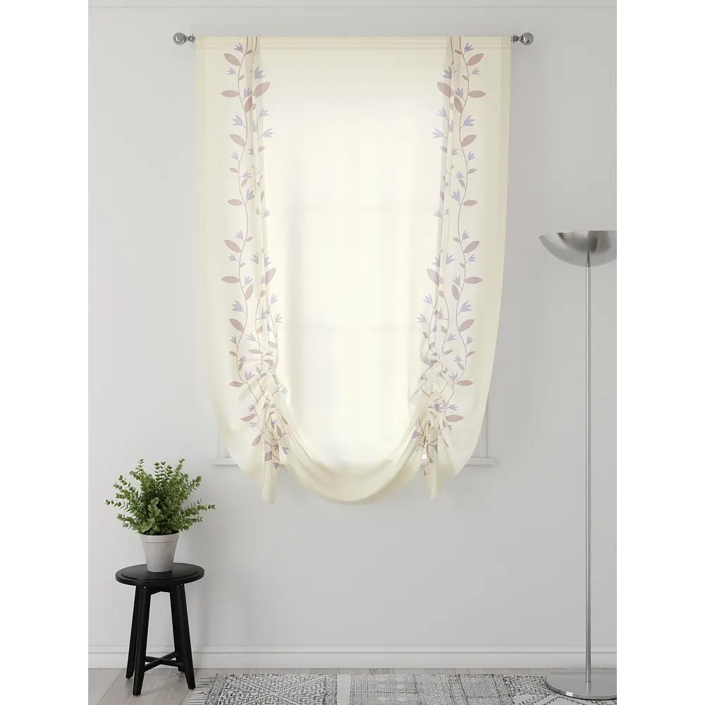 Фото Тюль Comfy way Фартос - 11 CW514011-200 на шторной ленте 200x150 см цвет бежевый Фото Тюль Comfy way Фартос - 11 CW514011-200 на шторной ленте 200x150 см цвет бежевый