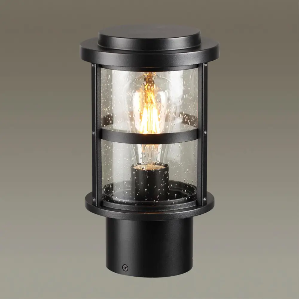 Фото 4 Фонарный столб уличный Odeon Light Nature Od_4964_1a 60 Вт 100 см IP44 цвет черный Фото 4 Фонарный столб уличный Odeon Light Nature Od_4964_1a 60 Вт 100 см IP44 цвет черный