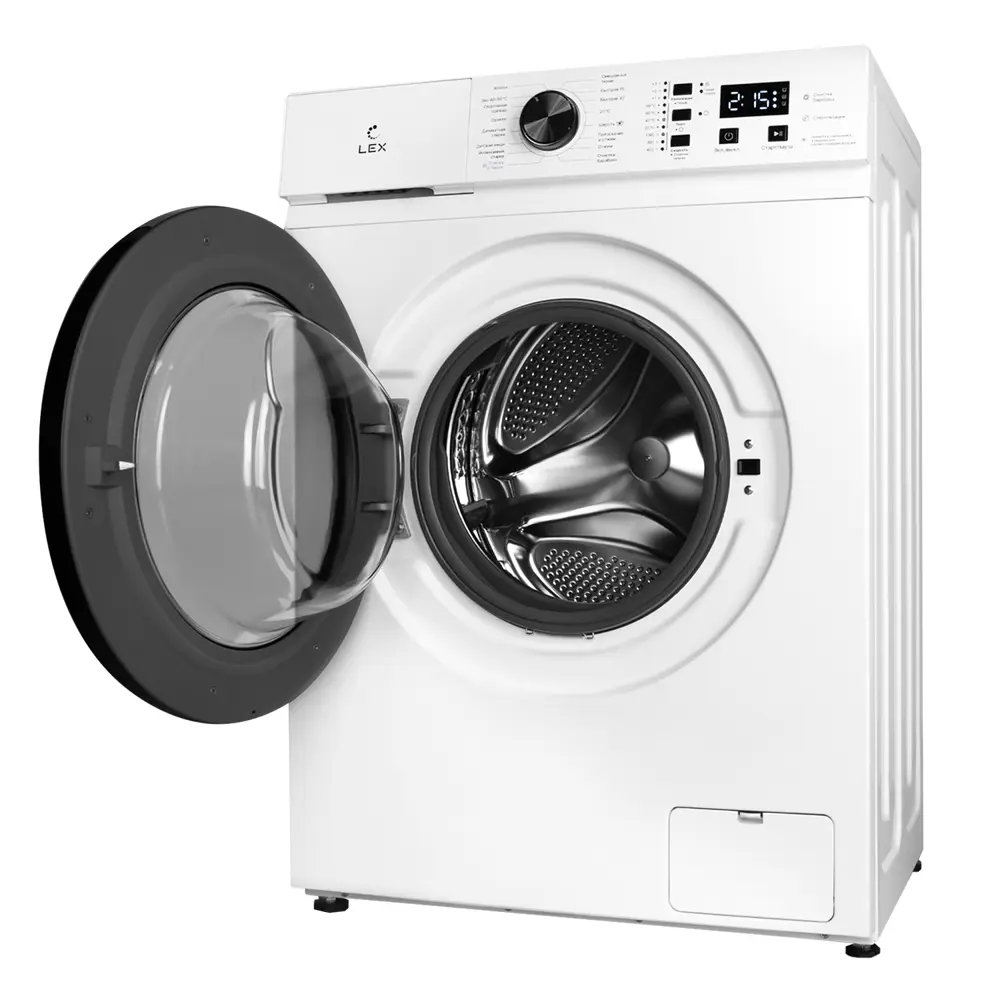 Фото 12 Отдельно стоящая стиральная машина Lex Lwm06010blidsmall 59.5x85x40 см 6 кг цвет белый Фото 12 Отдельно стоящая стиральная машина Lex Lwm06010blidsmall 59.5x85x40 см 6 кг цвет белый