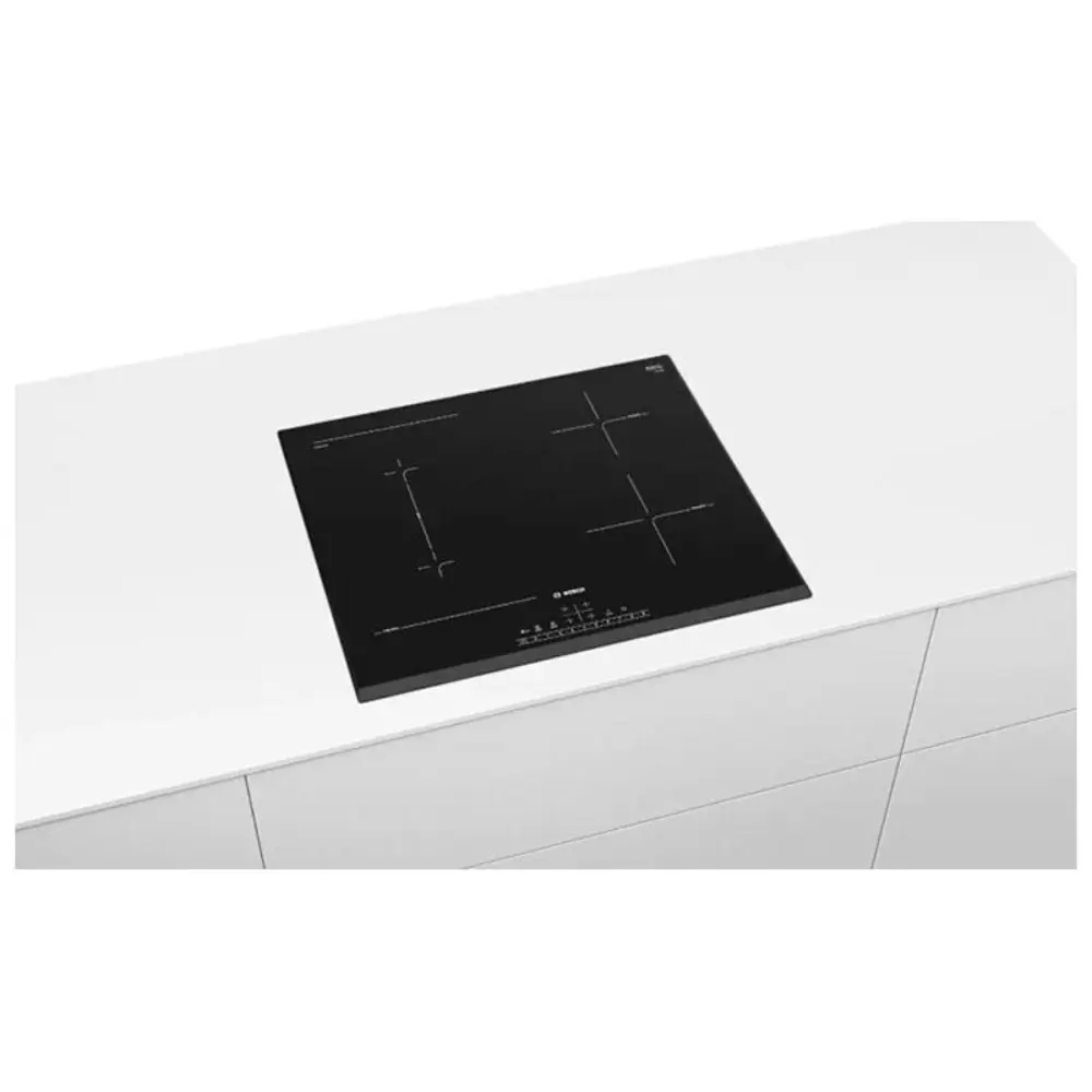 Фото 3 Электрическая варочная панель Bosch PVS651FC5E 59.2 см 4 конфорки цвет черный Фото 3 Электрическая варочная панель Bosch PVS651FC5E 59.2 см 4 конфорки цвет черный