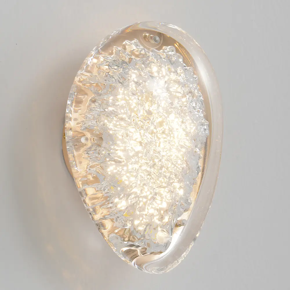 Фото Настенный светильник светодиодный Crystal Lux Felicidad ap9w теплый белый (желтый) свет цвет золото/прозрачный Фото Настенный светильник светодиодный Crystal Lux Felicidad ap9w теплый белый (желтый) свет цвет золото/прозрачный