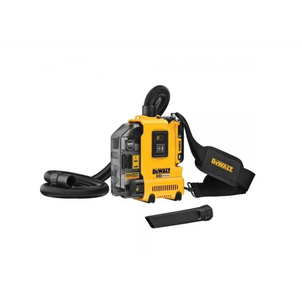Фото Пылесос строительный аккумуляторный Dewalt DWH161N-XJ, 18 В Li-Ion без АКБ и ЗУ Фото Пылесос строительный аккумуляторный Dewalt DWH161N-XJ, 18 В Li-Ion без АКБ и ЗУ