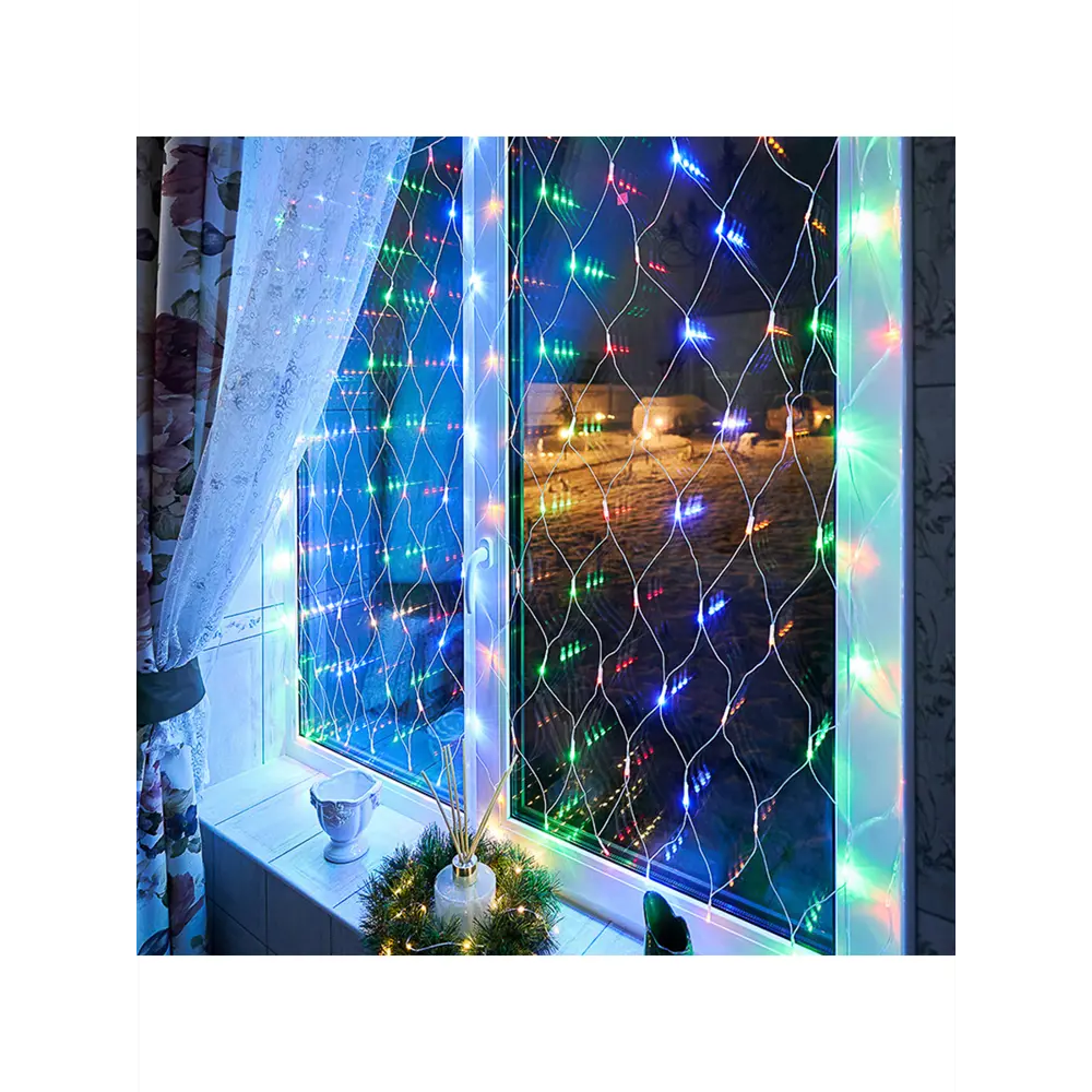 Фото 5 Электрогирлянда комнатная Neon-night 215-109 сеть 0x0 м 0 ламп белый 1 режимов работы