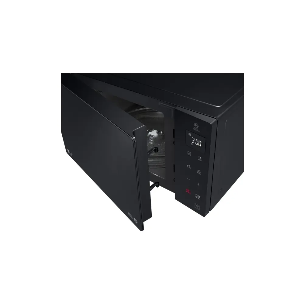 Фото 4 Отдельностоящая микроволновая печь Lg MW25R35GIS 25 л 47.4x27x36.5 см цвет черный Фото 4 Отдельностоящая микроволновая печь Lg MW25R35GIS 25 л 47.4x27x36.5 см цвет черный