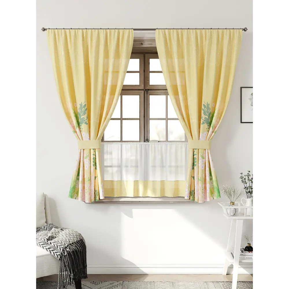 Фото Комплект штор Comfy Way Иномик - 174 150x160 см, 2 шт