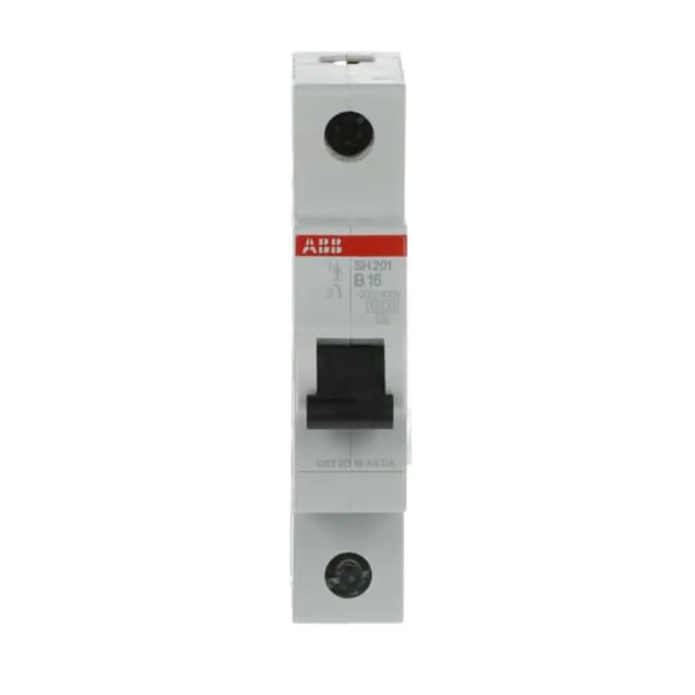 Фото 3 Автоматический выключатель Abb SH201 1P B16 А 6 кА 2CDS211001R0165 Фото 3 Автоматический выключатель Abb SH201 1P B16 А 6 кА 2CDS211001R0165
