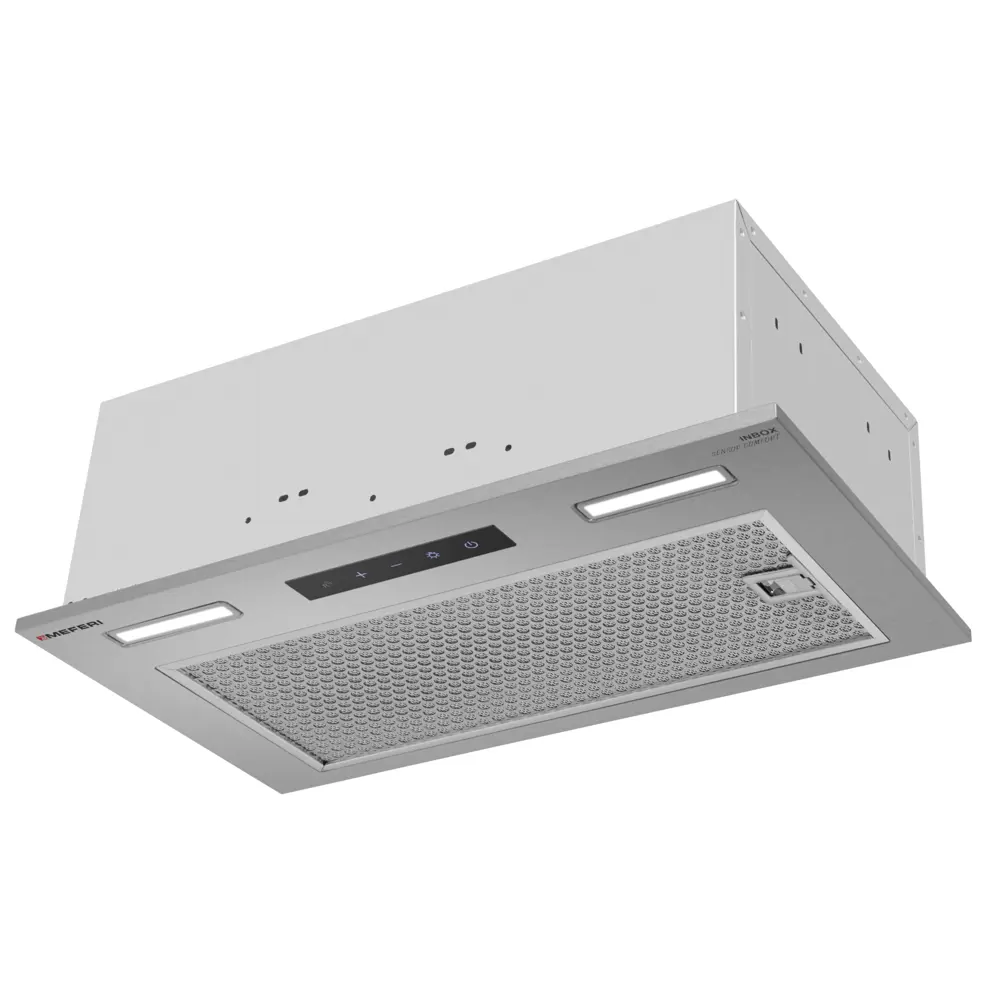 Фото 2 Вытяжка полновстраиваемая Meferi INBOX60IX SENSOR COMFORT 60 см цвет серый /серебристый Фото 2 Вытяжка полновстраиваемая Meferi INBOX60IX SENSOR COMFORT 60 см цвет серый /серебристый