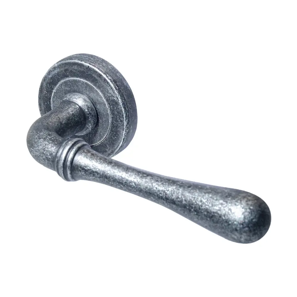 Фото Ручка DoorLock Звездная линия Fiva M14 AS-SR античное серебро A=35-55мм