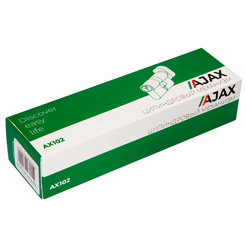 Фото 2 Цилиндровый механизм Ajax (AX102/60) AX1002Knob60 (25+10+25) CP хром с вертушкой Фото 2 Цилиндровый механизм Ajax (AX102/60) AX1002Knob60 (25+10+25) CP хром с вертушкой