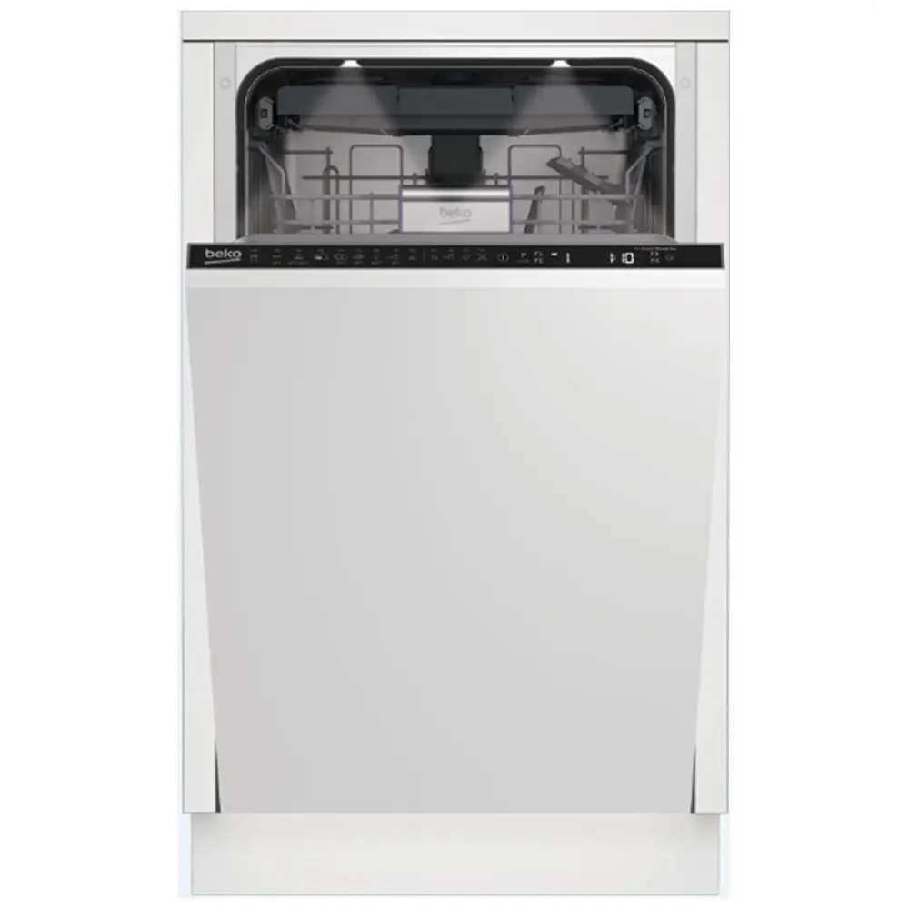 Фото Встраиваемая посудомоечная машина Beko BDIS38121Q 44.8 см 8 программ цвет белый Фото Встраиваемая посудомоечная машина Beko BDIS38121Q 44.8 см 8 программ цвет белый