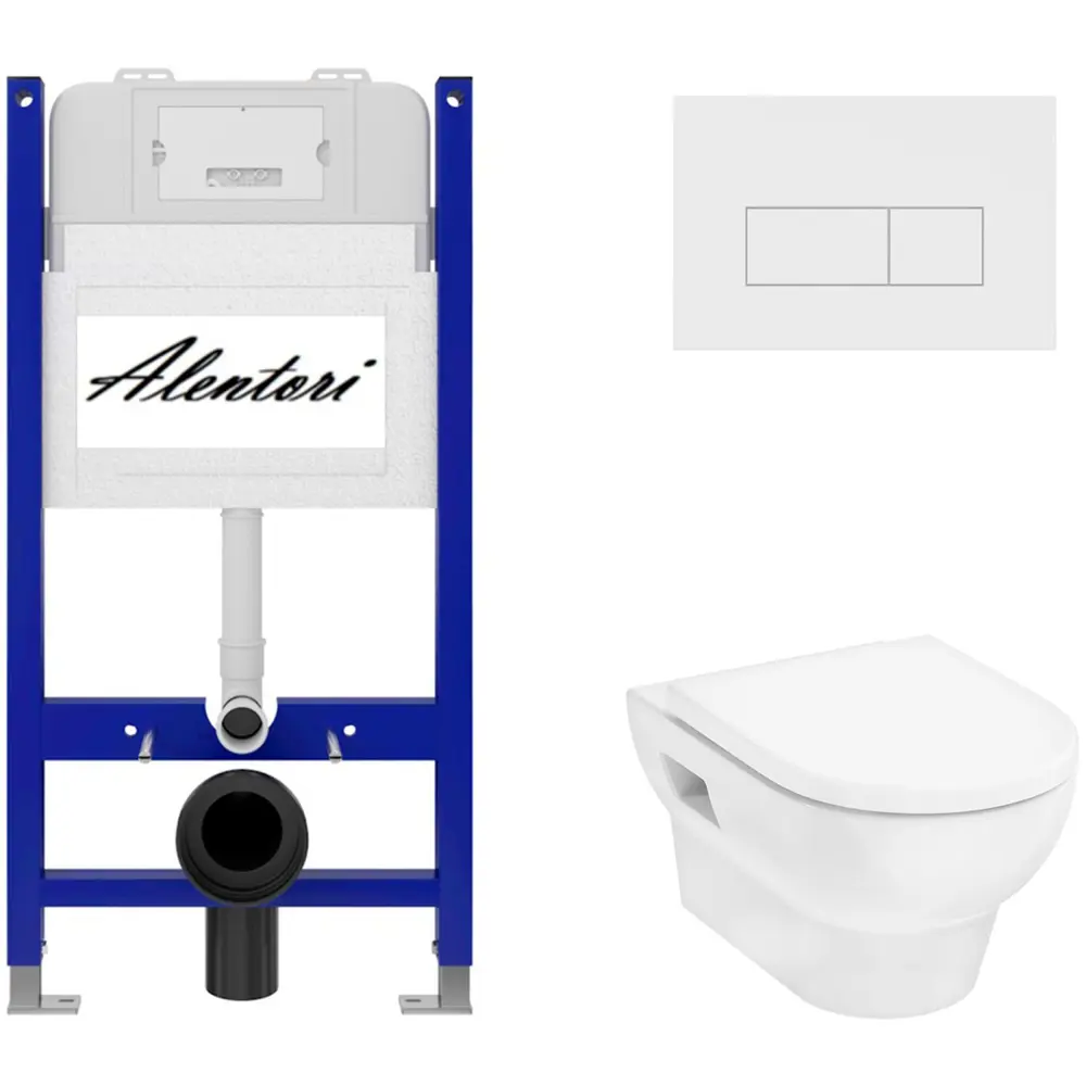 Фото 4 Инсталляция Alentori SISTEMA 50 AL.SIS33T с клавишей Alentori CHIAVE H матовый белый AL.CHI018WM Hansgrohe GladeLake S унитаз 540x360 белый Фото 4 Инсталляция Alentori SISTEMA 50 AL.SIS33T с клавишей Alentori CHIAVE H матовый белый AL.CHI018WM Hansgrohe GladeLake S унитаз 540x360 белый