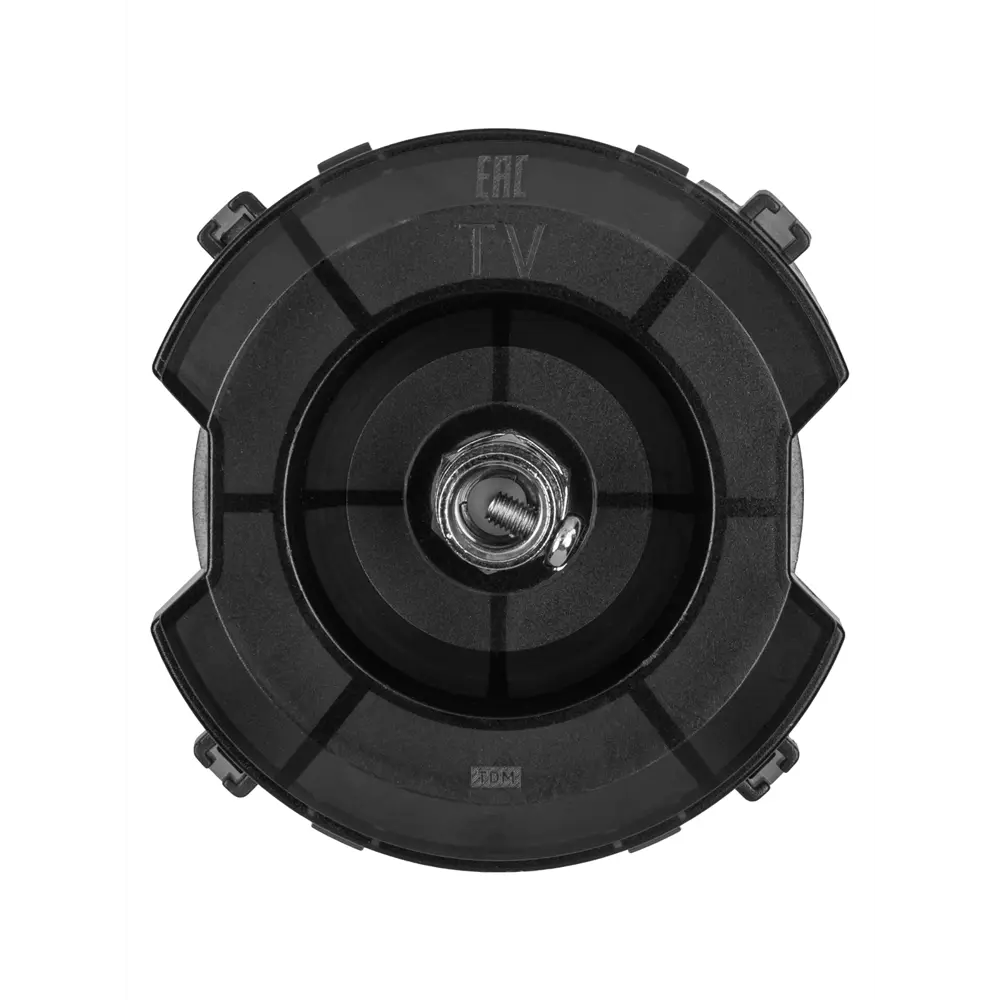 Фото 4 Розетка ТВ/спутник оконечная встраиваемая Tdm electric Байкал SQ1819-0220 цвет агат