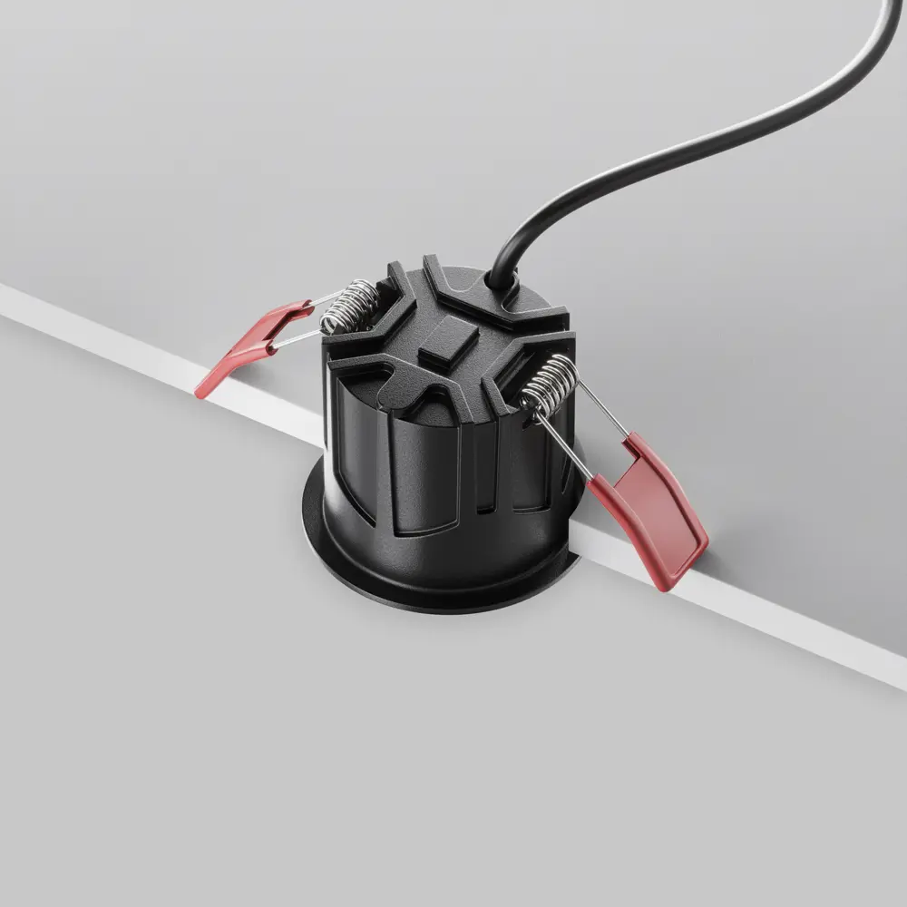 Фото 5 Светильник точечный встраиваемый светодиодный Maytoni Alfa led Dl043-01-10w3k-rd-b-1 под отверстие 55 мм 10 Вт теплый белый (желтый) свет цвет черный Фото 5 Светильник точечный встраиваемый светодиодный Maytoni Alfa led Dl043-01-10w3k-rd-b-1 под отверстие 55 мм 10 Вт теплый белый (желтый) свет цвет черный
