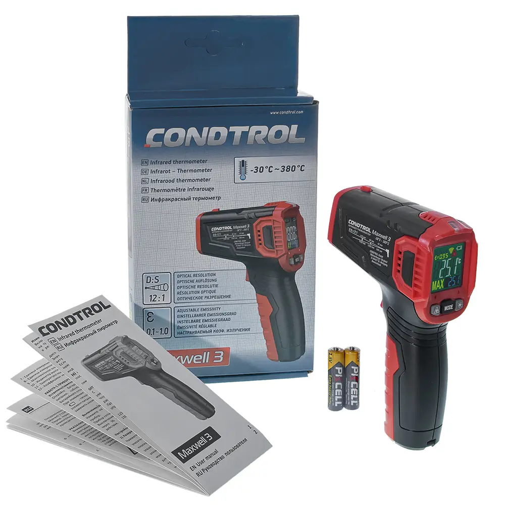 Фото 7 Пирометр CONDTROL Maxwell 3 Фото 7 Пирометр CONDTROL Maxwell 3