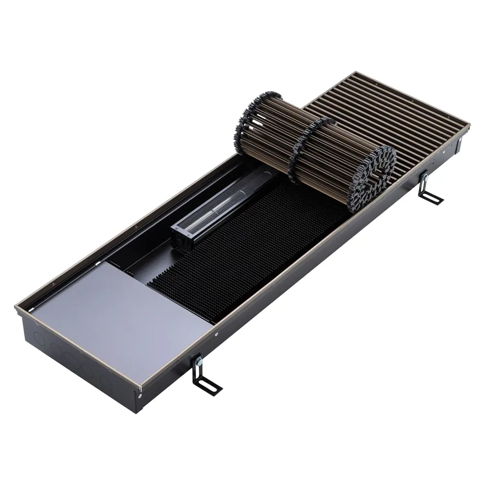 Фото Конвектор внутрипольный KVZ Vent Power V Ra Br 1600x300x80 мм биметалл бронзовый Фото Конвектор внутрипольный KVZ Vent Power V Ra Br 1600x300x80 мм биметалл бронзовый