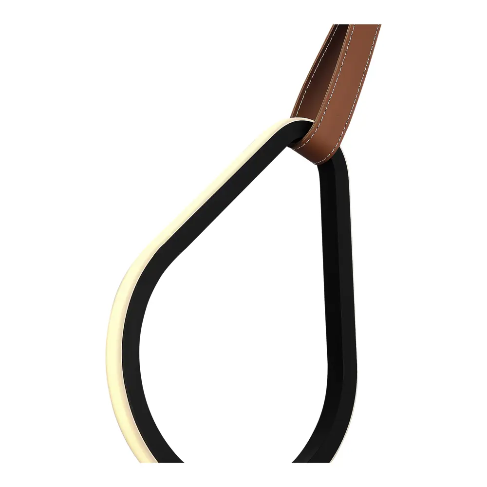 Фото Люстра подвесная светодиодная St luce Shape Sl6131.413.12 4 м² теплый белый (желтый) свет цвет черный Фото Люстра подвесная светодиодная St luce Shape Sl6131.413.12 4 м² теплый белый (желтый) свет цвет черный