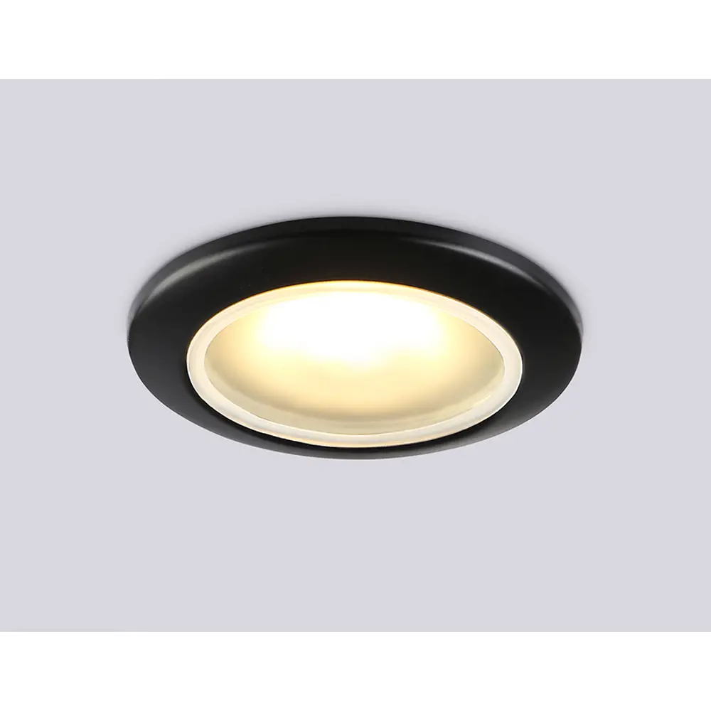 Фото 7 Светильник точечный встраиваемый Ambrella light Tn111 2 м² под отверстие 7 см цвет черный Фото 7 Светильник точечный встраиваемый Ambrella light Tn111 2 м² под отверстие 7 см цвет черный