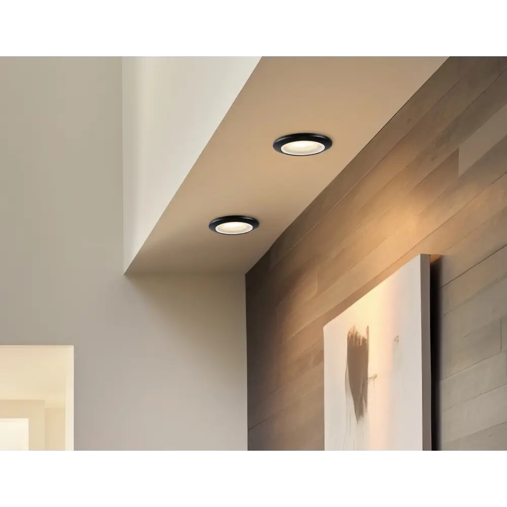 Фото 12 Светильник точечный встраиваемый Ambrella light Tn111 2 м² под отверстие 7 см цвет черный Фото 12 Светильник точечный встраиваемый Ambrella light Tn111 2 м² под отверстие 7 см цвет черный