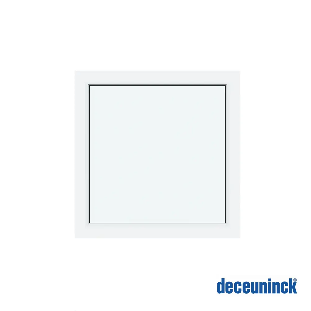 Фото 2 Окно ПВХ Deceuninck Форвард одностворчатое 60x70см глухое двухкамерный стеклопакет Фото 2 Окно ПВХ Deceuninck Форвард одностворчатое 60x70см глухое двухкамерный стеклопакет