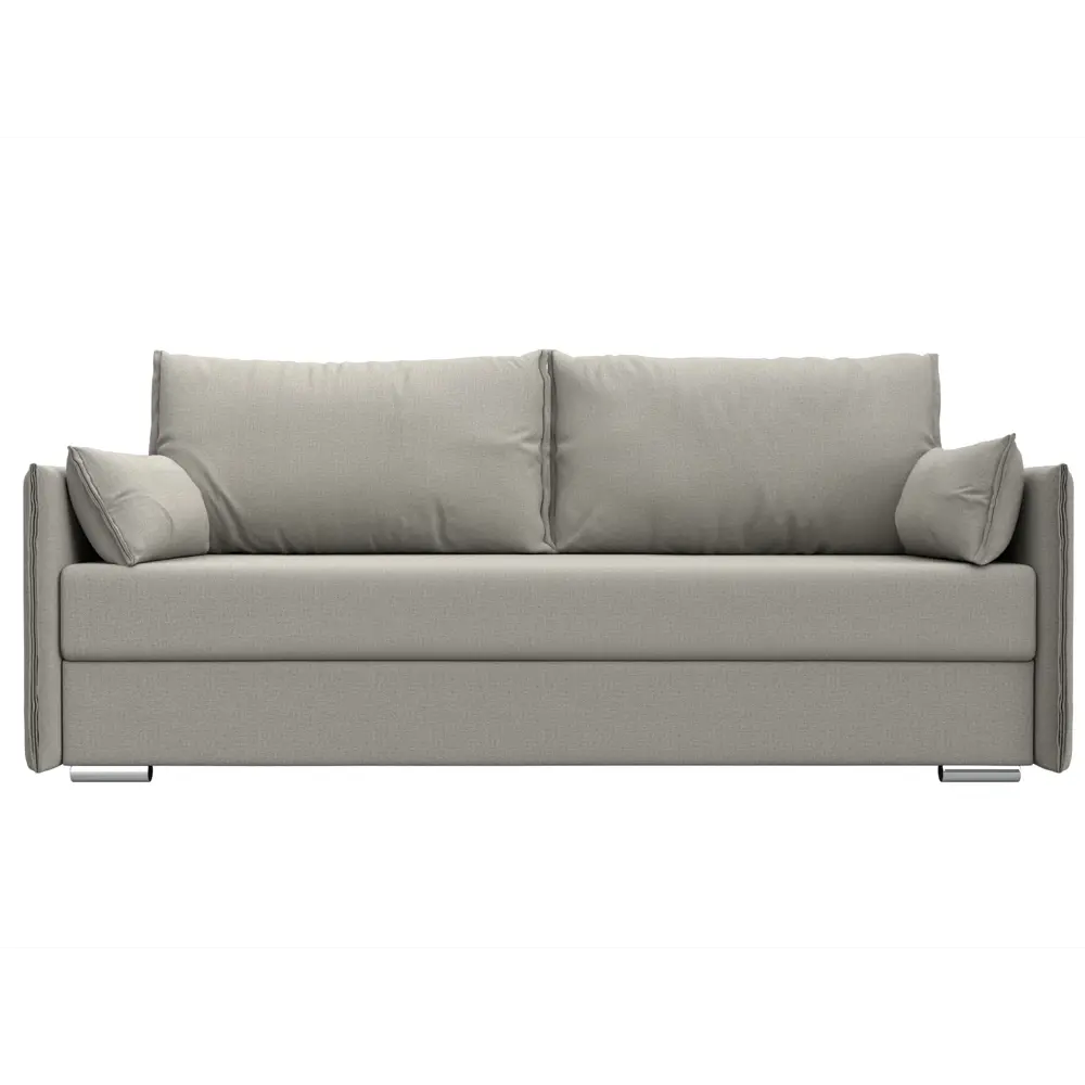 Фото 2 Диван прямой Сайгон Лига диванов 125103 203x90x105 см рогожка цвет амур 02 бежевый