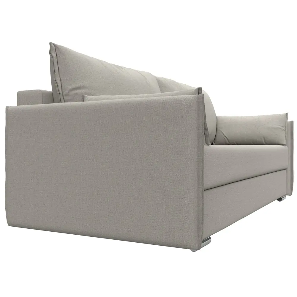 Фото 4 Диван прямой Сайгон Лига диванов 125103 203x90x105 см рогожка цвет амур 02 бежевый